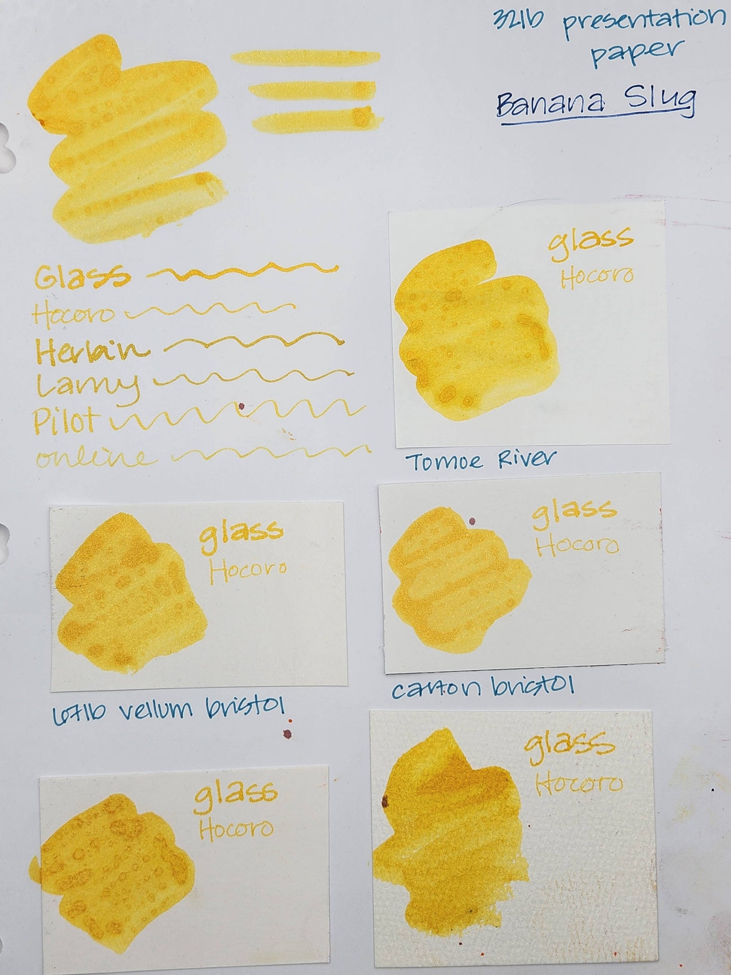 Fountain Pen Ink - Banana Slug