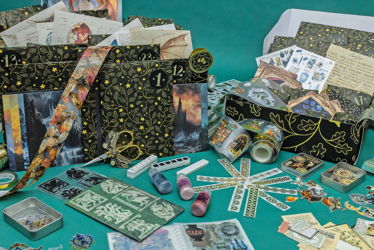 Vintage Craft Advent Calendars - Taking Pre-orders now. By CoraCrea
