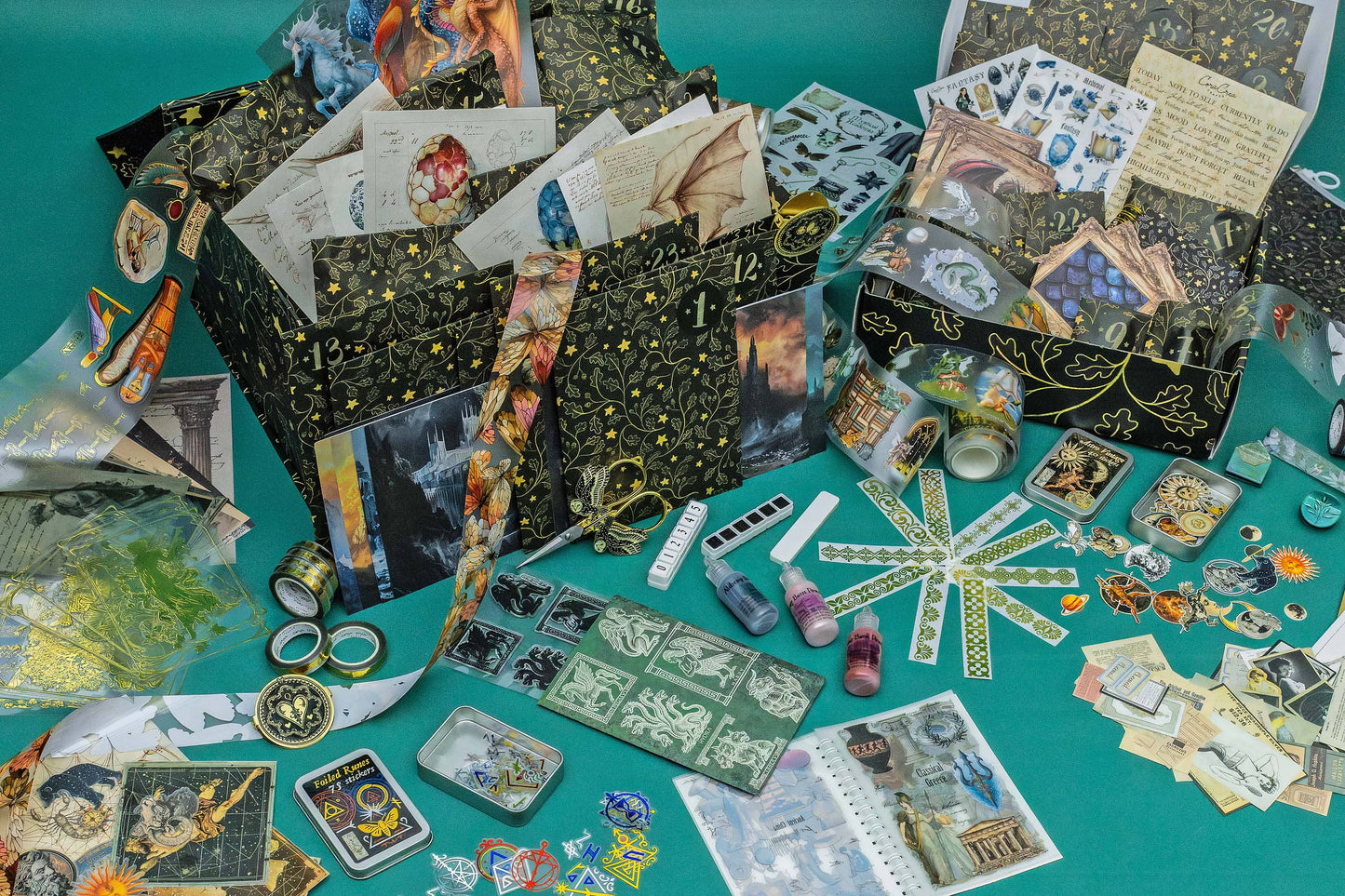 Vintage Craft Advent Calendars - Taking Pre-orders now. By CoraCrea