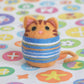 Simply Make Needle Felting Kit, Cat In Yarn, Craft Gift