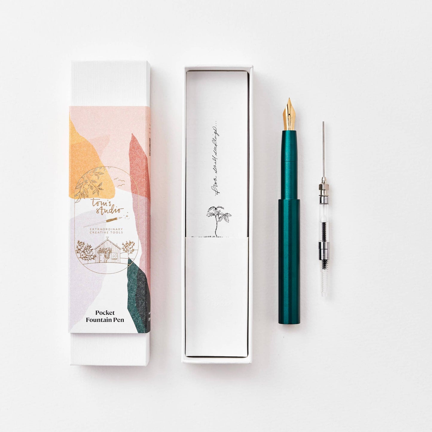 The Studio Pocket Fountain Pen 2.0 by Tom's Studio