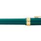 Bailey Light™ Polished Green Resin and Gold Tone Fine Nib Fountain Pen