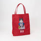 Kusuguru "Honey Bean Princes" Jacquard Tote Premium Chenille