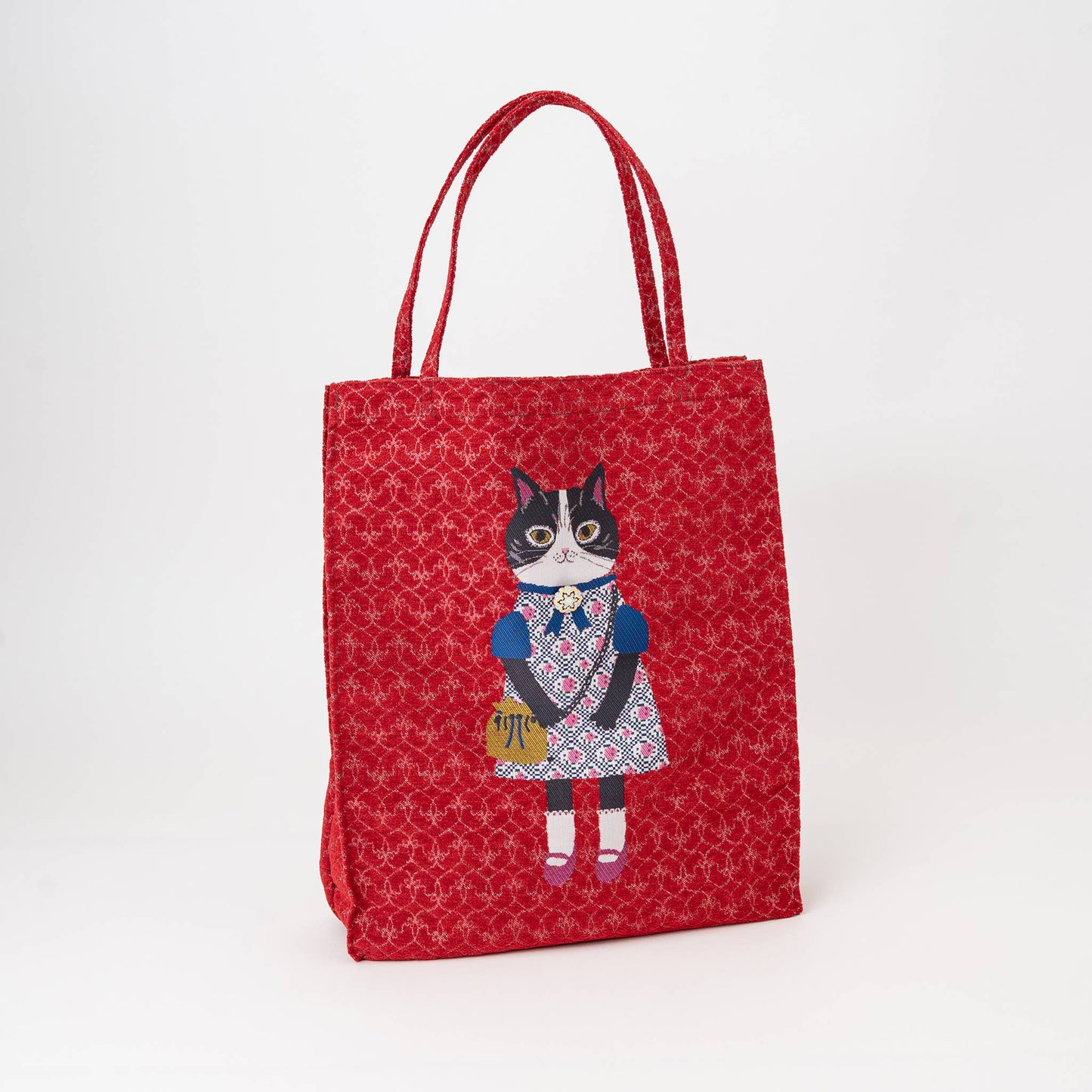 Kusuguru "Honey Bean Princes" Jacquard Tote Premium Chenille