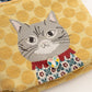 Kusuguru Japan "Honey Bean Princess" Jacquard Pouch