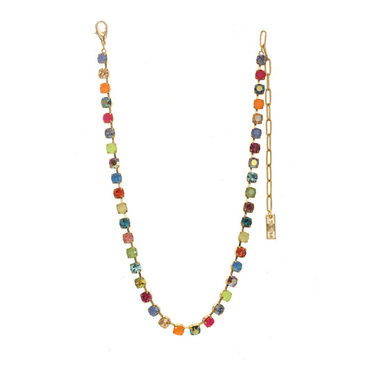 Sarina Necklace in Watermelon Mix by Tova
