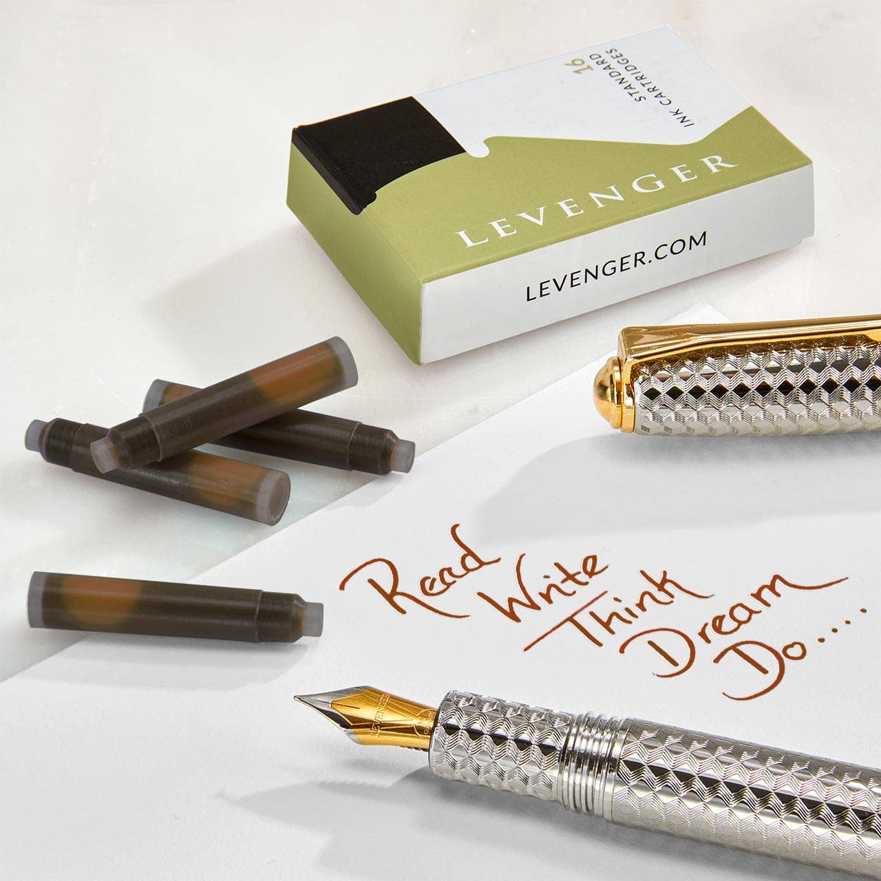 Levenger Ink Cartridges (set of 16)
