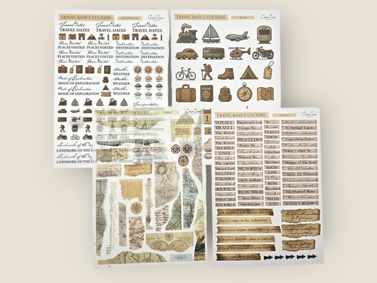 Travel Basic Stickers