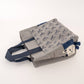 Kusuguru Japan Embroidered Cat Small Tote Bag - two color