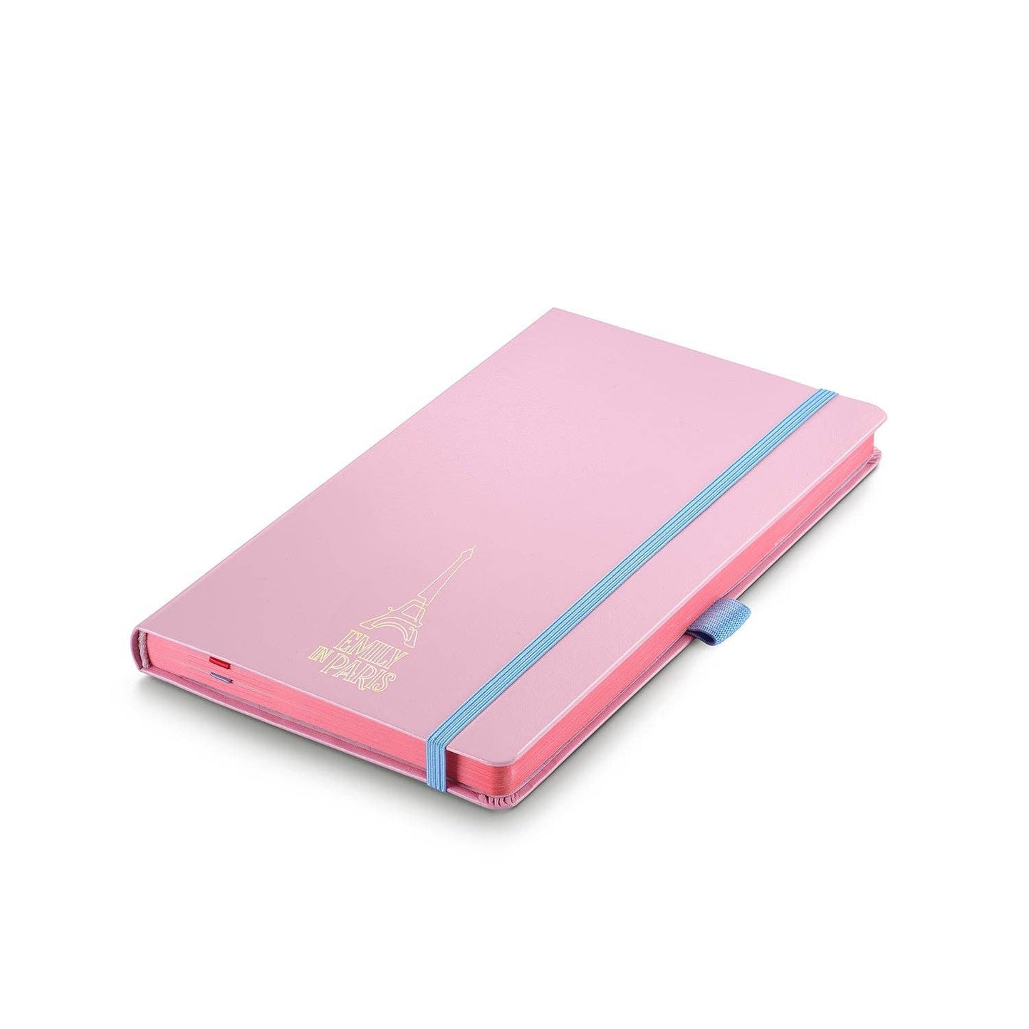 Sheaffer Emily in Paris Medium Notebook 90 GSM Ink Friendly Paper with Embossed Eiffel Tower - Pink