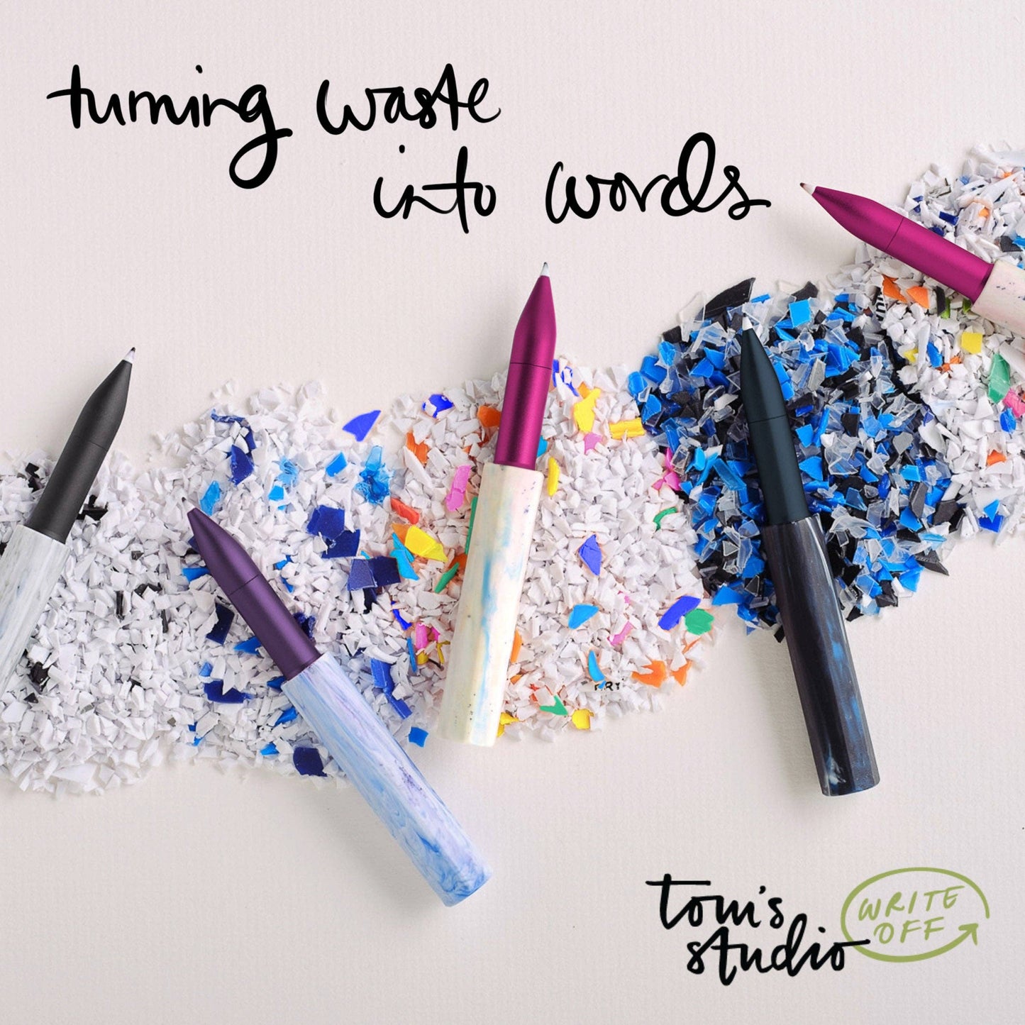 The Wren Write Off – Made from Disposable Pens