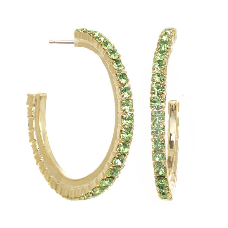 Slim Hoop Earrings by Tova