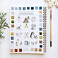 Winter Watercolor Workbook by Emily Lux