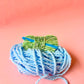 Crochet Yarn Hair Claw