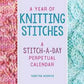 A Year of Knitting Stitches by Tabetha Hendrick