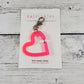 Heart Shape Stitch Marker Holder (Acrylic) by Katrinkles