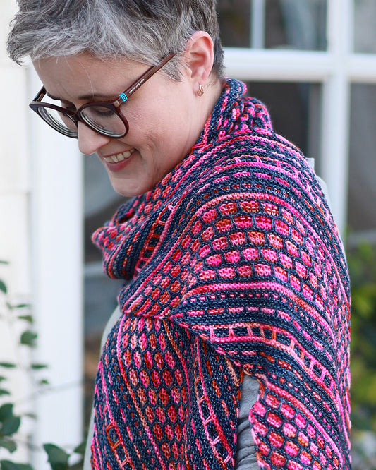 Dutch Tulips Scarf Kit by Alina Appasova