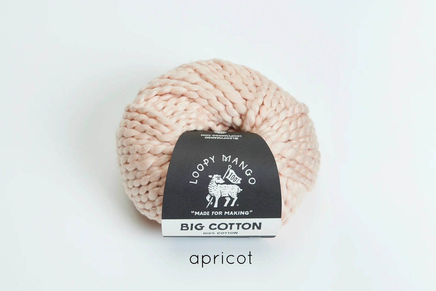 Super Cropped Sweater with Big Cotton by Loopy Mango KAL