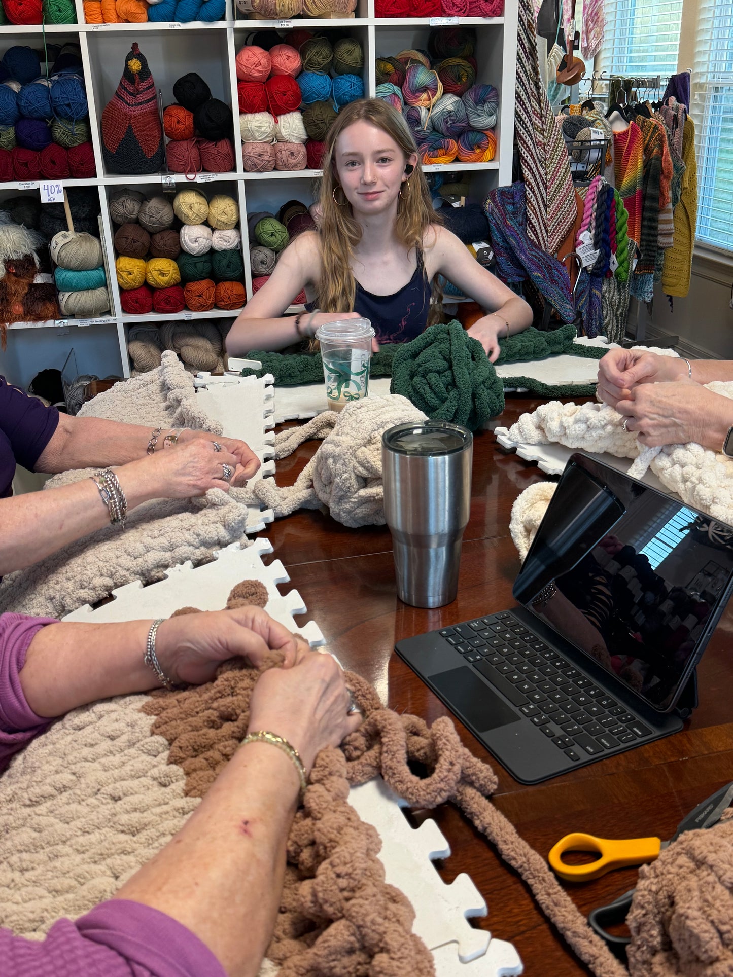 Back by Popular Demand: Finger Knitting Fun Workshop