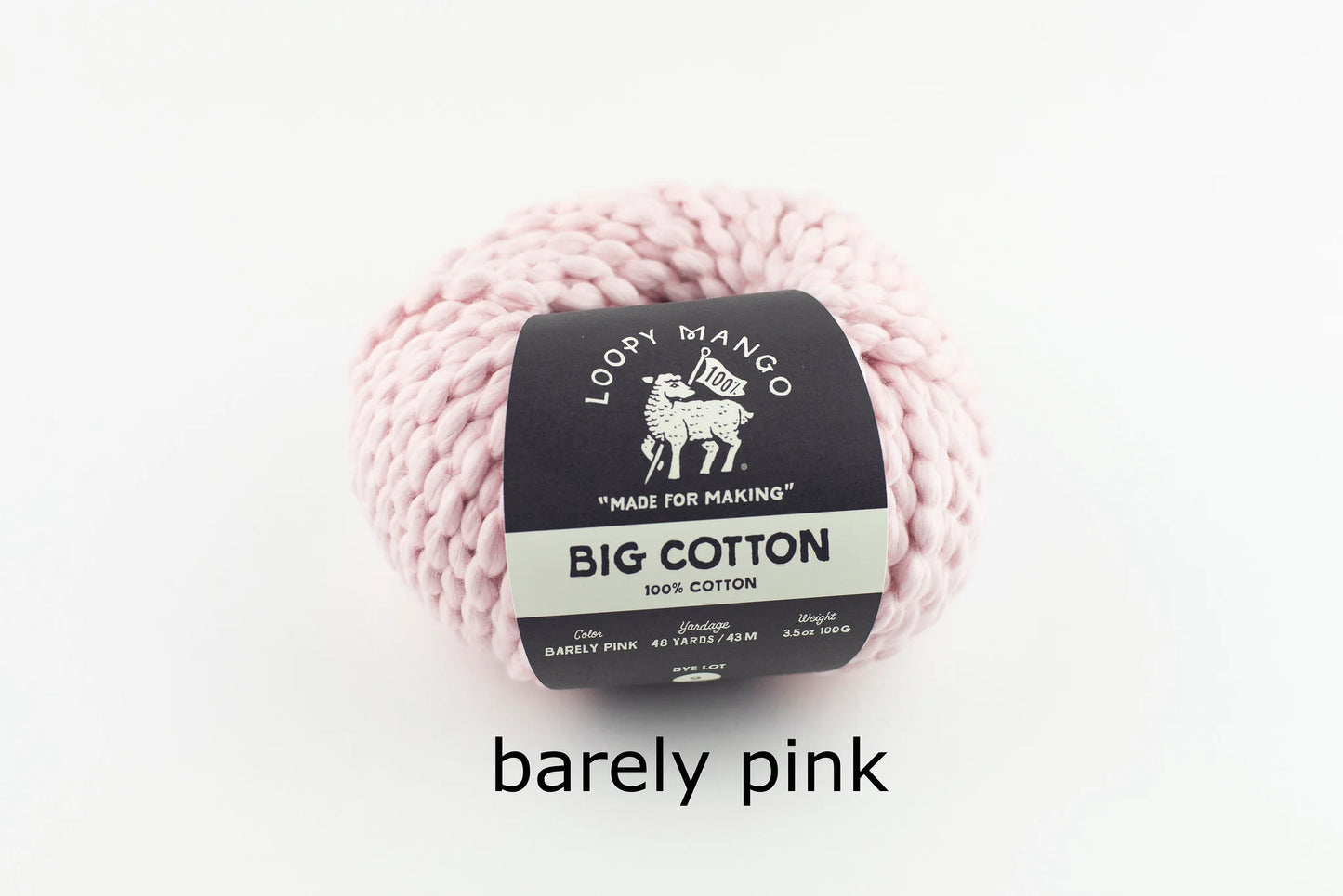 Super Cropped Sweater with Big Cotton by Loopy Mango KAL