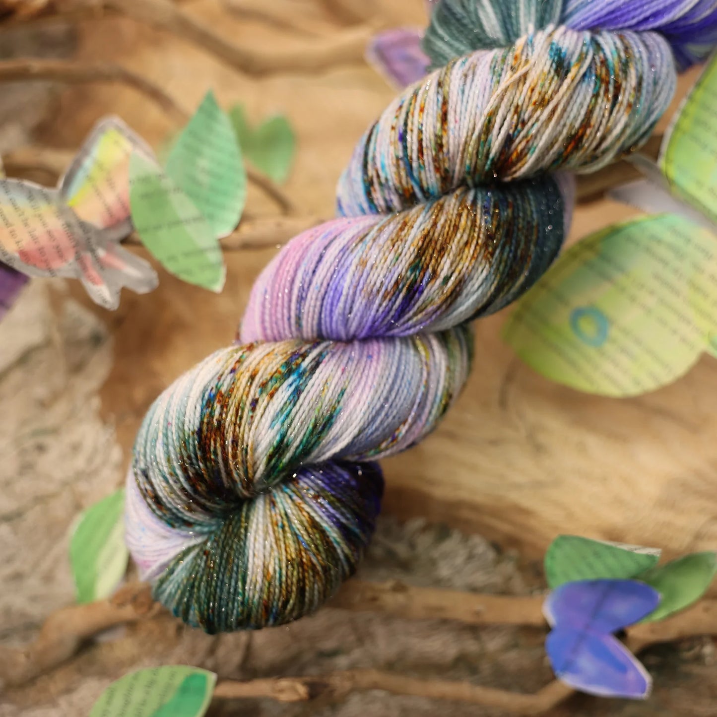 Sparkle Fingering by Bad Sheep Yarn