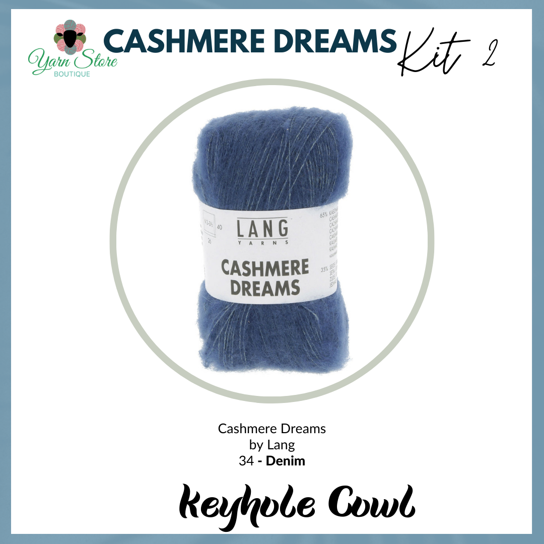 Cashmere Dreams Keyhole Cowl