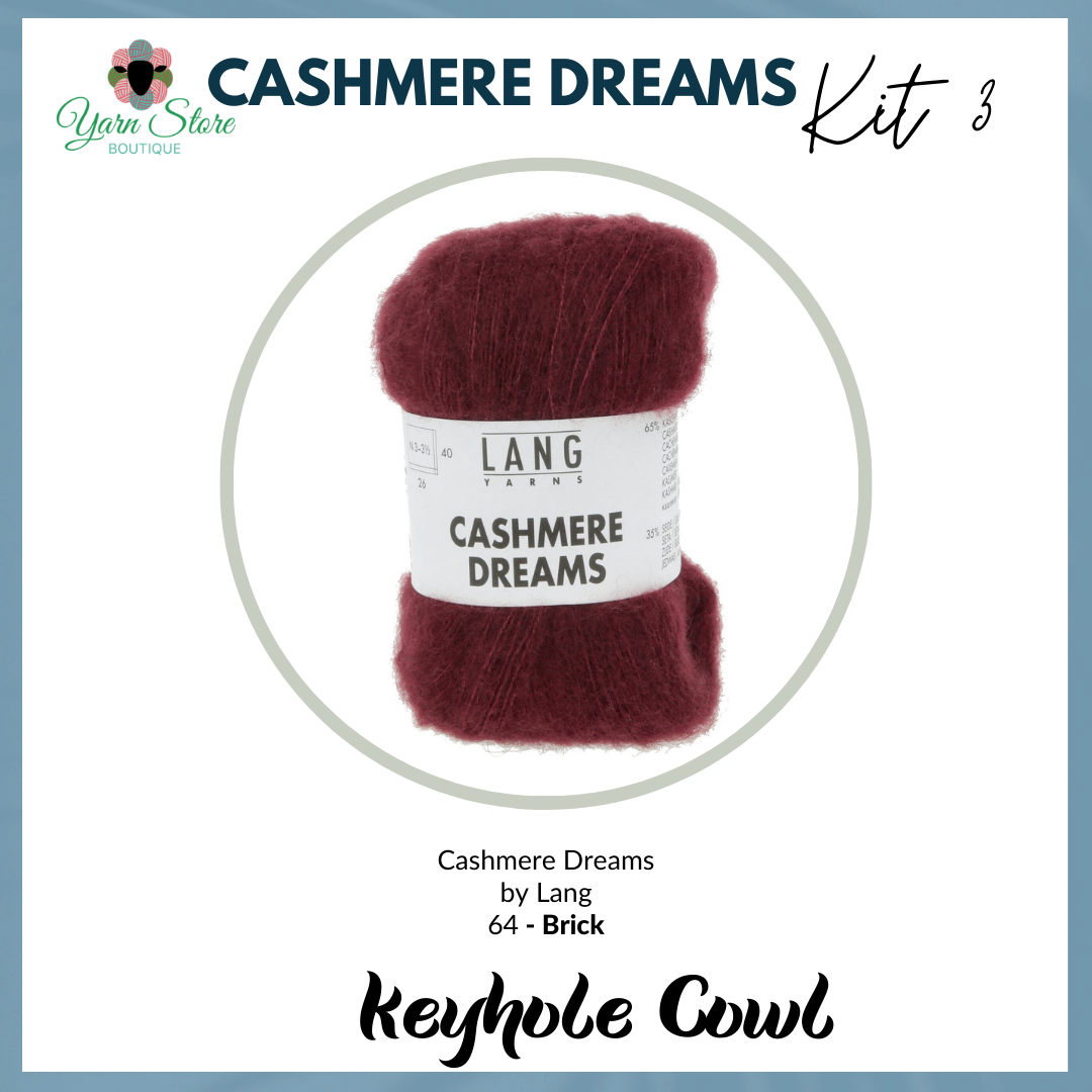 Cashmere Dreams Keyhole Cowl