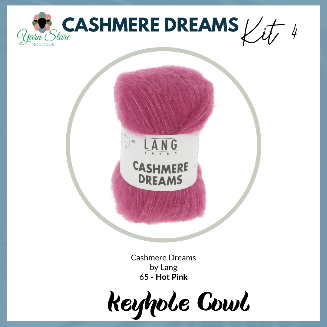 Cashmere Dreams Keyhole Cowl