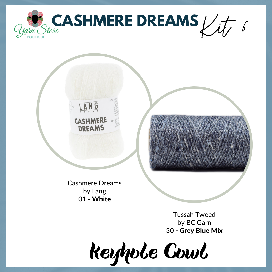 Cashmere Dreams Keyhole Cowl