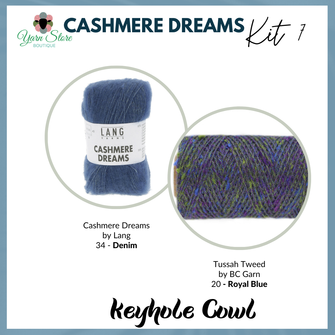 Cashmere Dreams Keyhole Cowl