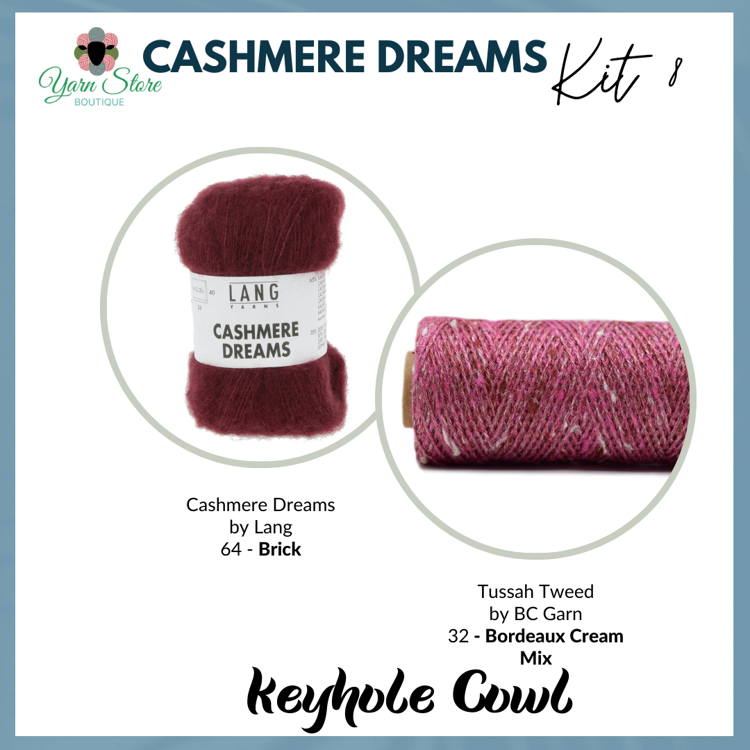 Cashmere Dreams Keyhole Cowl