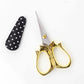 Golden Cat Embroidery Scissors by Twice Sheared Sheep