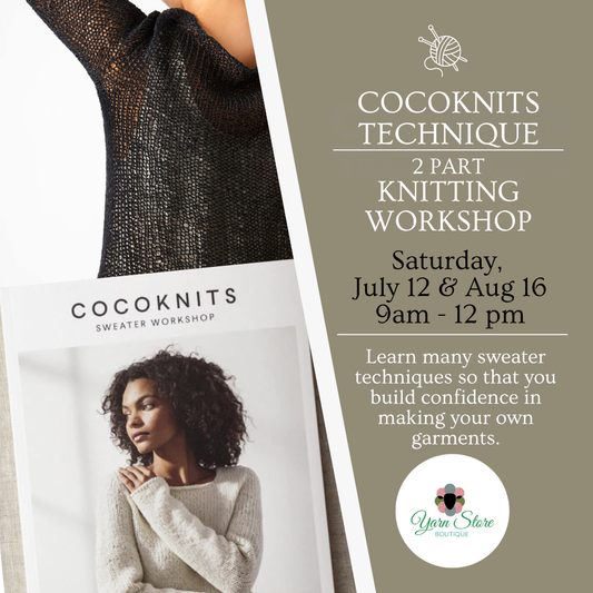 CocoKnits Technique Workshop