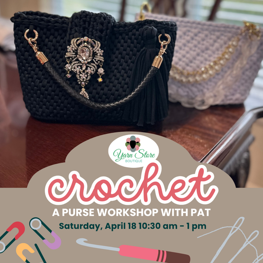 Crochet A Purse Workshop with Pat