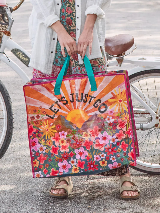 Jumbo Zip Tote by Natural Life