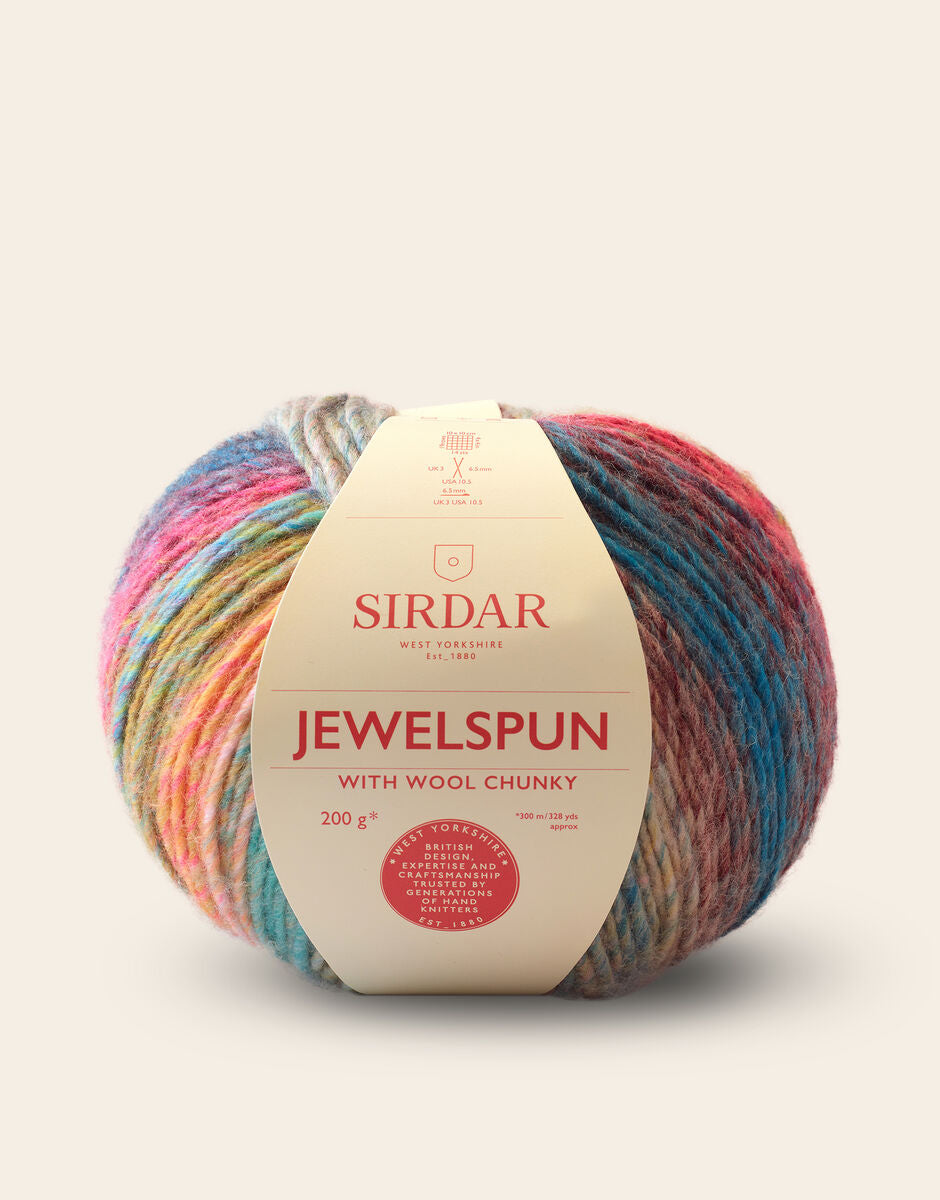 Jewelspun Chunky with Wool by Sirdar