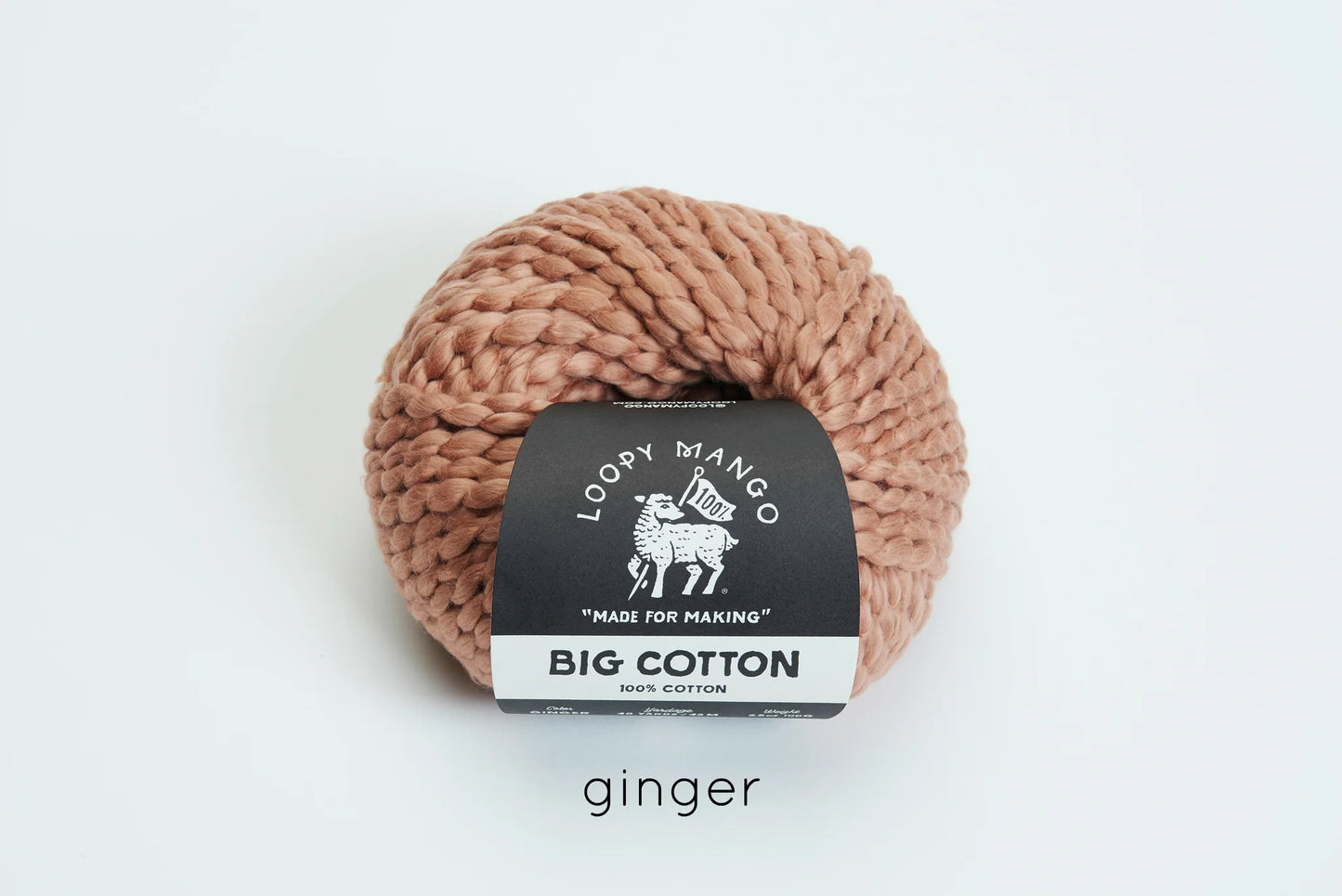 Super Cropped Sweater with Big Cotton by Loopy Mango KAL