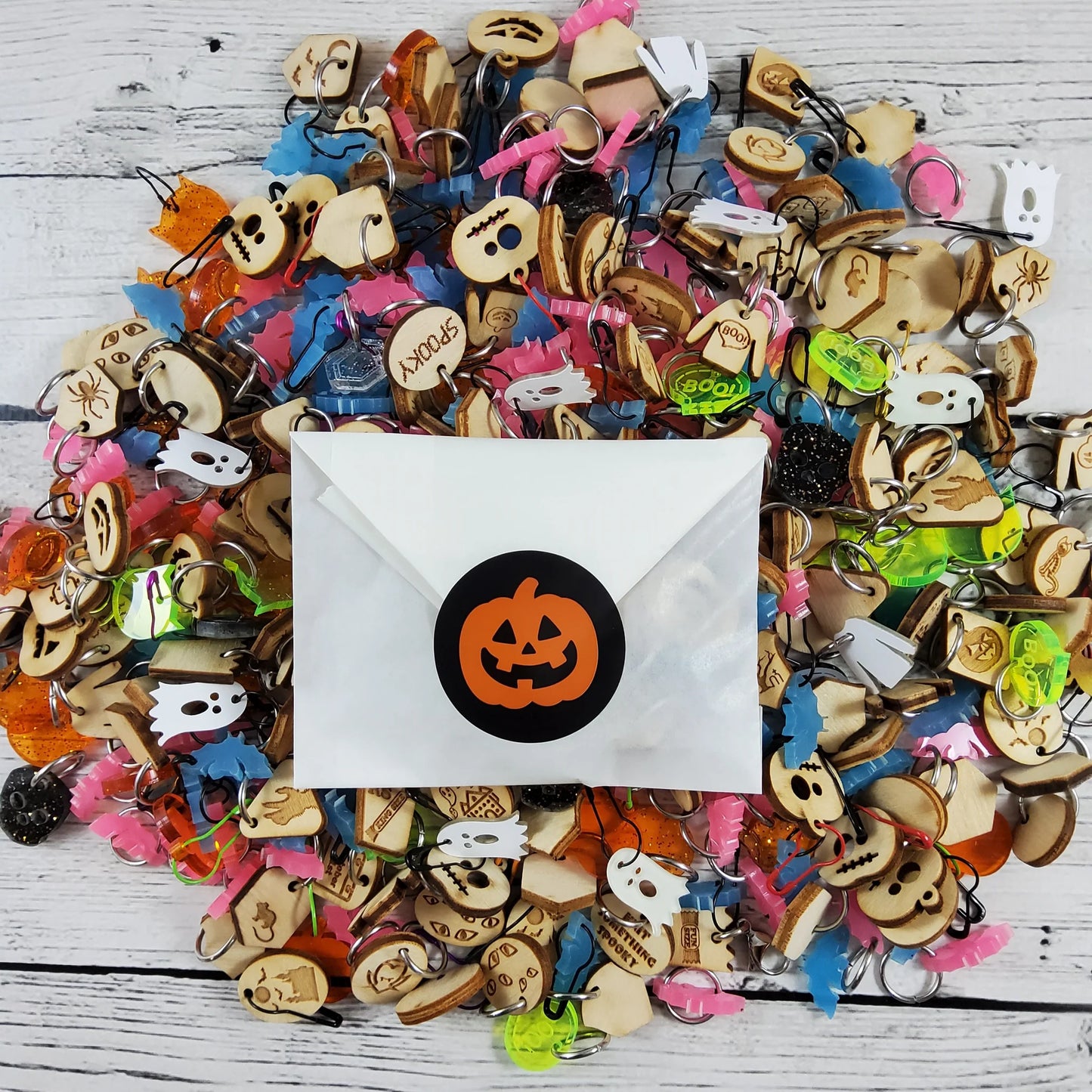Katrinkles Mystery Halloween Stitch Markers