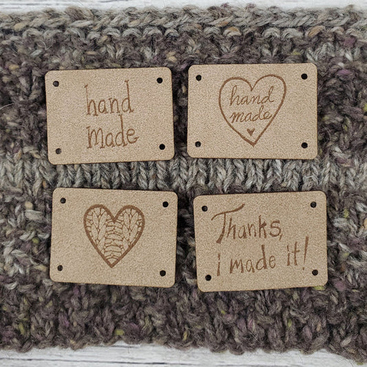 Katrinkles Washable Faux Suede Tags