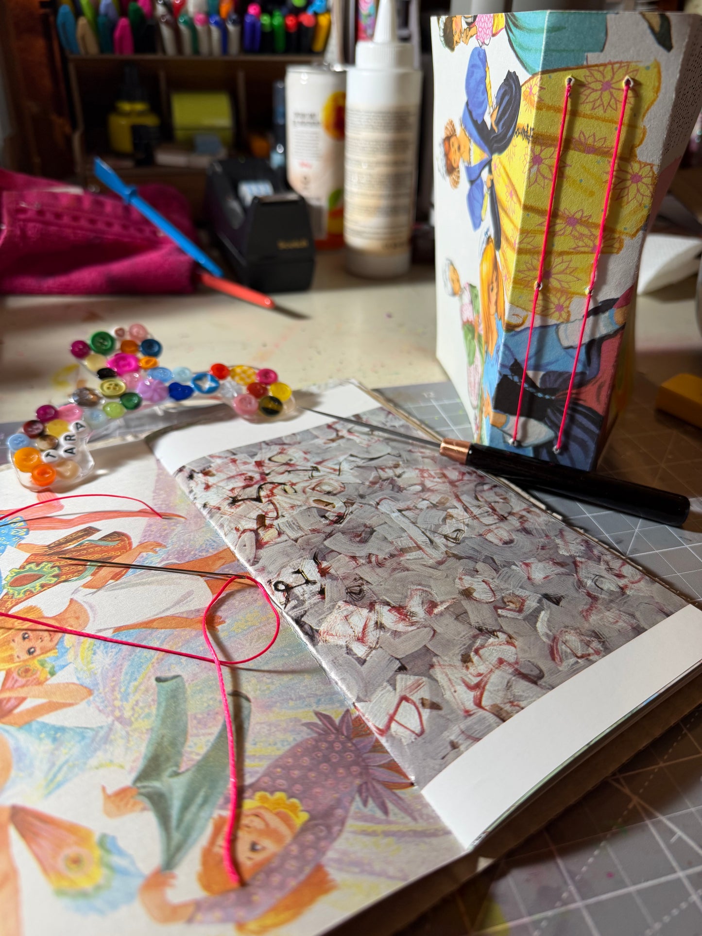 Book Binding Workshop with Doris & Tara