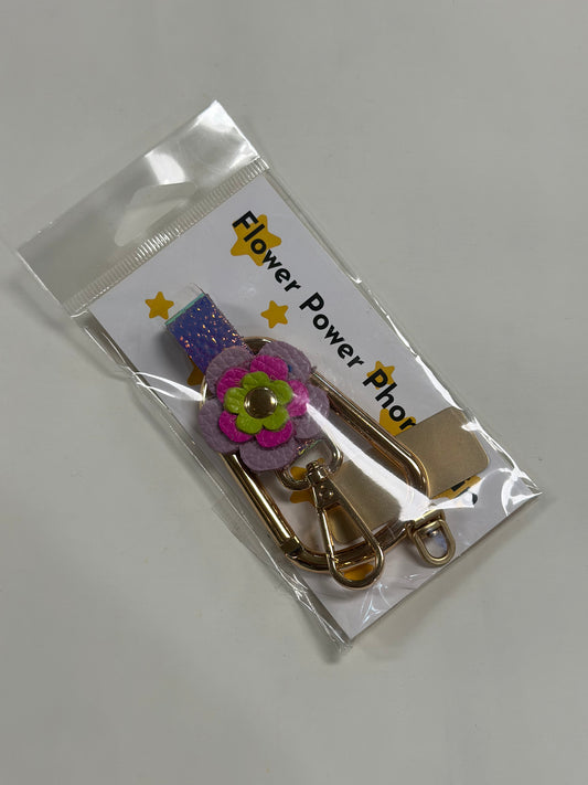 Flower Power Phone Clip by Lemonwood