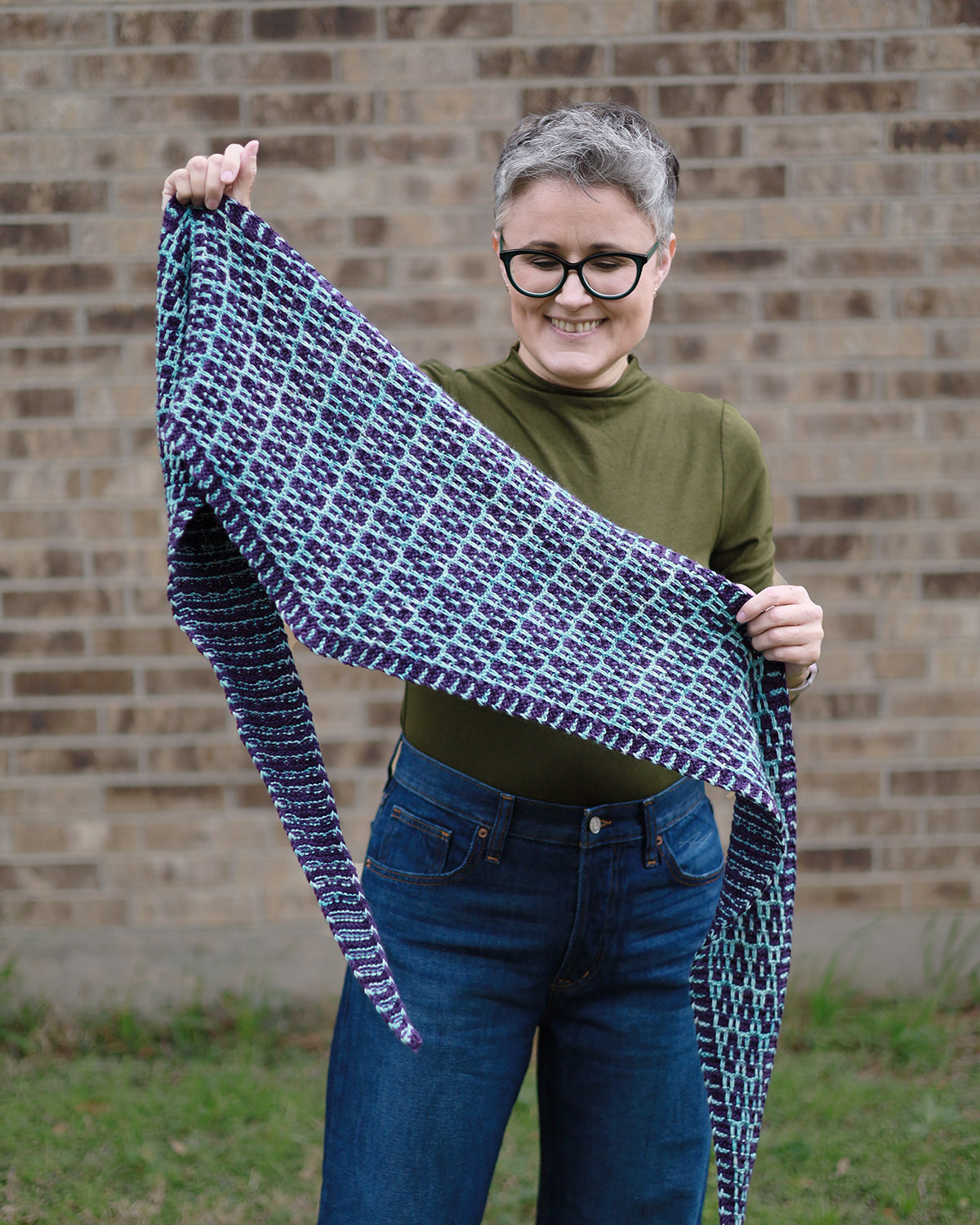 Paraline Scarf Kit by Alina Appasova