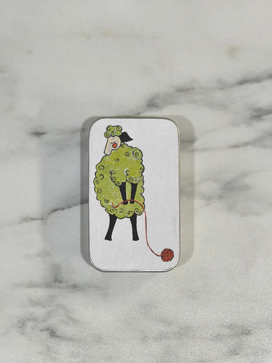 Notions Tin by KnitBaahPurl