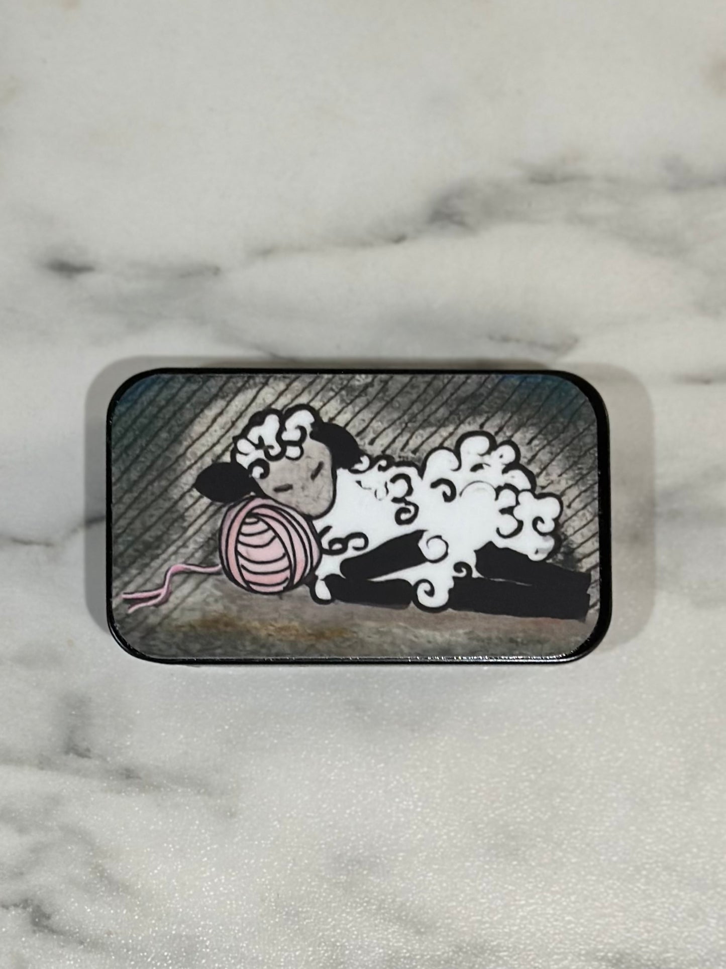 Notions Tin by KnitBaahPurl