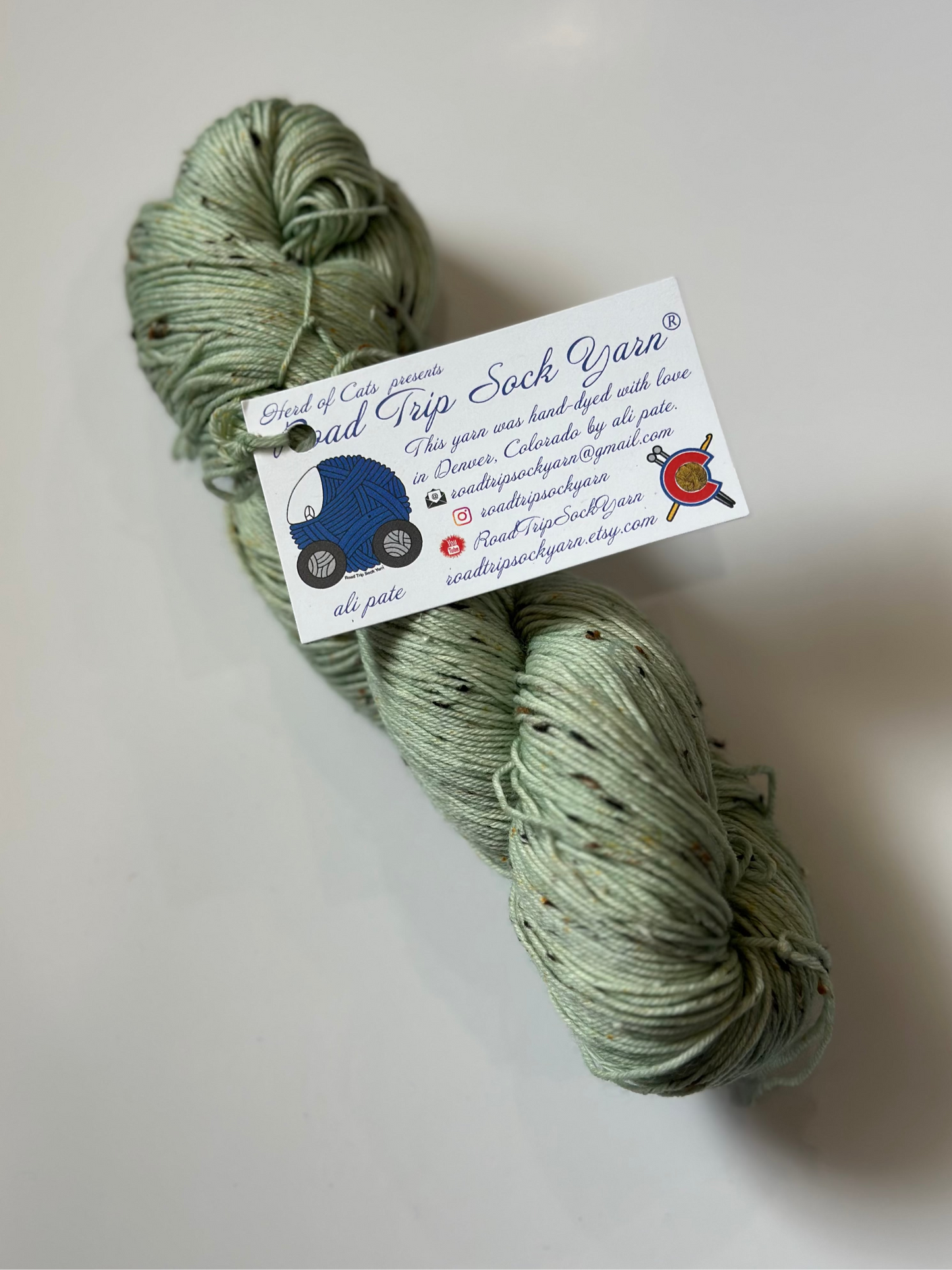 TRUNK SHOW: Road Trip Sock Yarn Classic Cat Full Skeins