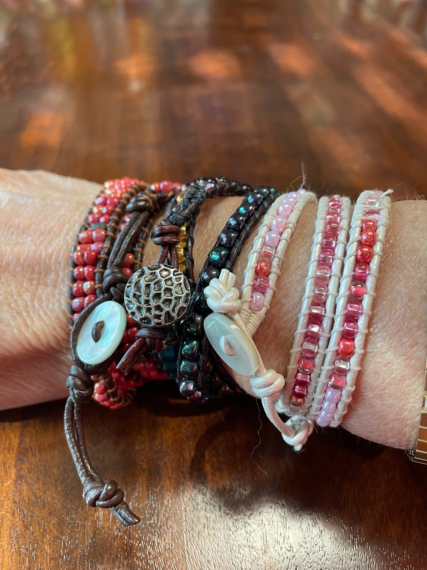 Beaded Wrap Bracelet Workshop with Kelleen