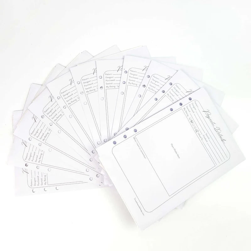 Project Journal Pocket Divider Refill Pack - Set of 12by Twice Sheared Sheep