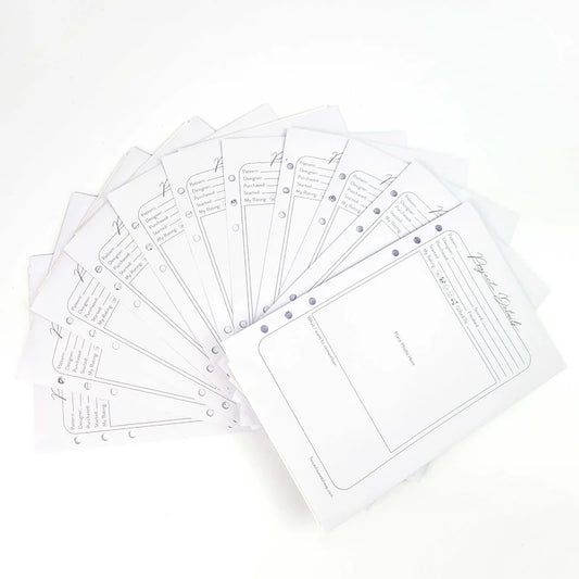 Project Journal Pocket Divider Refill Pack - Set of 12by Twice Sheared Sheep