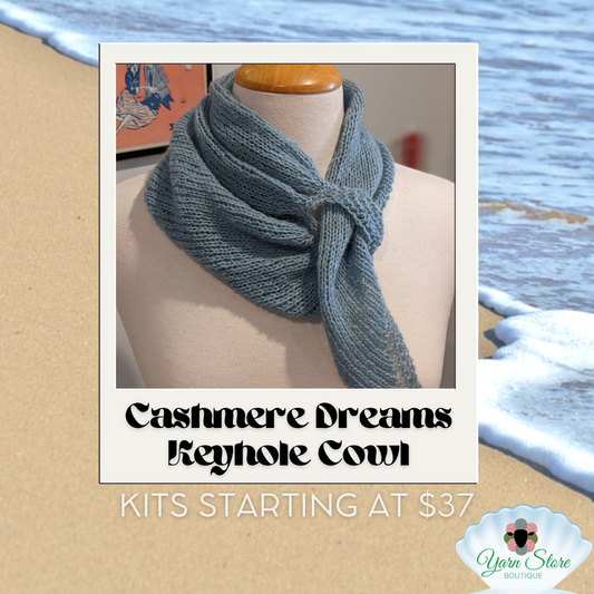 Cashmere Dreams Keyhole Cowl