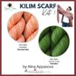 Kilim Scarf Kit - Featuring Miss Babs Yarn